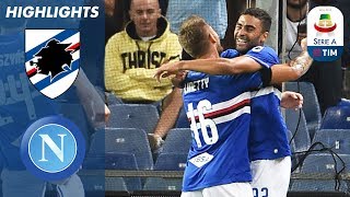 Sampdoria 30 Napoli  La Sampdoria ribalta i pronostici e guadagna tre punti  Serie A [upl. by Ainolloppa]