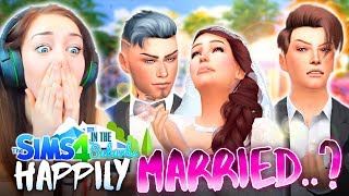 HAPPILY EVER AFTER 👰🏼🤵🏻 The Sims 4 IN THE SUBURBS 50 🏘 [upl. by Zingale]