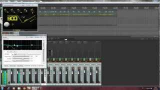 mixing metal in reaper  quick mix amplitube3ezdrummertrilian bass [upl. by Akiemehs]