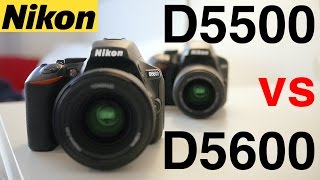 Nikon D5500 vs Nikon D5600  Which is the best beginner Nikon DSLR [upl. by Lalad764]