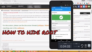 How to Hide root from apps  Bypass Root detection on Android [upl. by Malvina]