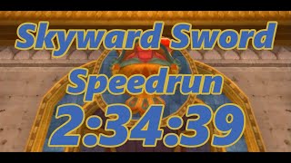 Skyward Sword Any Speedrun in 23439 [upl. by Aicirtac]