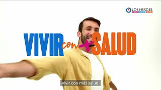 Vivir con  Salud Disfruta de todos los beneficios en salud que Los Héroes tiene para ti salud [upl. by Alyks946]