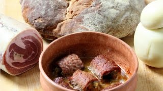 Veal Rollatini of Altamura  Rossella s Cooking with Nonna [upl. by Aztirak198]