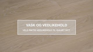 Vask og vedlikehold av tregulv med Osmo produkter [upl. by Vlad646]