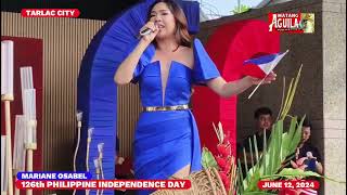 MARIANE OSABEL NAKIISA SA 126TH INDEPENDENCE DAY SA TARLAC CITY [upl. by Llerrud906]