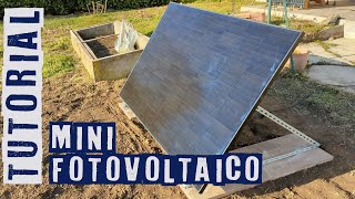 Tutorial Mini fotovoltaico plug amp play fai da te produrre energia elettrica gratis maysun solar [upl. by Oeram]