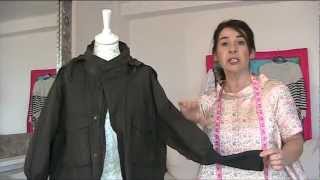 How to put ribbed cuffs onto sleeves [upl. by Bruni]