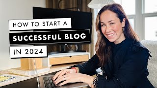 How to Start a Blog in 2024  By Sophia Lee [upl. by Pip279]