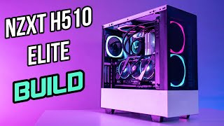 EPIC 1500 PC Build Time Lapse  NZXT H510 Elite [upl. by Tunnell]