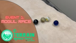 Marble Race Terrain Marble Trials S1E1  Mogul Race [upl. by Zoes]