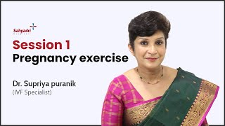 Workout During Pregnancy first Trimester  Yoga During Pregnancy at Home  Dr Supriya Puranik [upl. by Valtin]