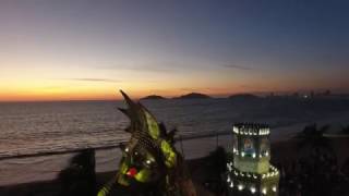 Carnival Parade 2017  Mazatlan Mexico Drones [upl. by Ennayelsel]