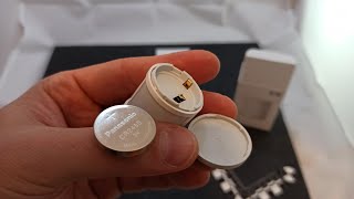 Mi motion sensor Battery change CR2450 replacement [upl. by Rysler692]