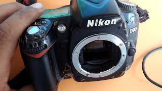 Nikon D90 cameraNikon d90 err mirror stuck [upl. by Nnaaihtnyc]