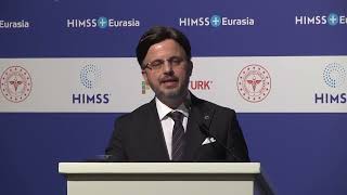 HIMSS Eurasia 2023  İnovasyonSağlıkta Yapay Zeka Uygulamalarında Gelecek Vizyonu Dr Huzeyfe Yılmaz [upl. by Alia]