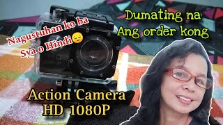 HD 1080P ACTION CAMERA Dumating na ang order koMagustuhan ko kaya [upl. by Otnicaj]