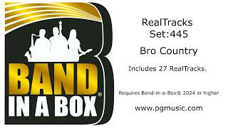 BandinaBox® 2024  RealTracks Set 445 Bro Country [upl. by Ornstead857]