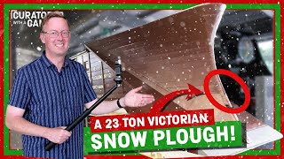 This 1891 railway snowplough could clear 14ft snowdrifts  Curator with a Camera Christmas Special [upl. by Nnyleahs]