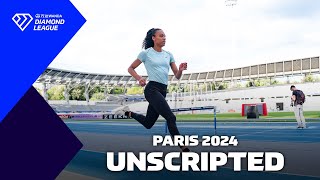 UNSCRIPTED Paris 2024  Wanda Diamond League [upl. by Airrotal]