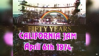 California Jam  FIFTY YEARS  Burn and Mistreated With Deep Purple April 6 1974 [upl. by Rosemarie]