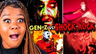 Gen Z Reacts To SHOCK Rock Rob Zombie Marilyn Manson Kiss [upl. by Lehcin]