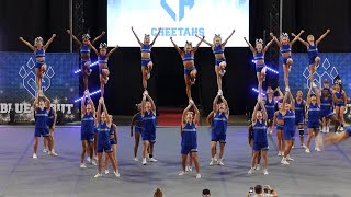 Cheer Athletics Cheetahs Blue Debut 2023 [upl. by Adnerad]