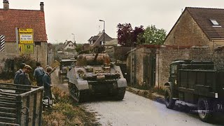 CANADIAN TROOPS IN THAON FRANCE 1944 [upl. by Lenny72]