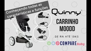 Carrinho QUINNY Moodd  REVIEW completo  Travel System com Bebê Conforto [upl. by Lancelot]