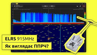 ППРЧ сигнал радіо протоколу ELRS на частоті 915MHz [upl. by Yelram]