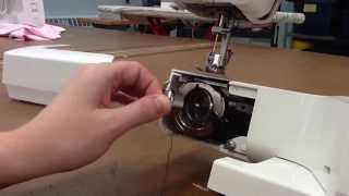 How to Thread the Janome JS1008 Sewing Machine [upl. by Zenia]