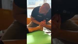 Foot Chiropractic Adjustment chiropractic osteopathy footpain manipulation [upl. by Nanyk]