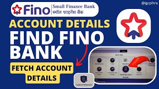 Fetch Account Details Find bank account Fino payment bank Forgot Ac Finding CIF merchant portal [upl. by Russon650]