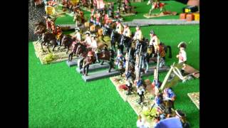 wargaming Minden 1 August 1759 using quotAbout Bonaparte fast play wargame rule [upl. by Syhr]