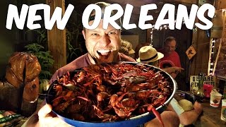 Furious World Tour  New Orleans  50lbs of Crawfish Worlds Best Catfish Bourbon Street and More [upl. by Groh531]