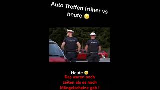 Autotreffen Tuning Treffen früher vs Heute new trend trending cars car tuning [upl. by Stanhope]