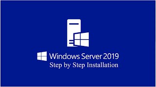 1 Windows Server 2019 Standard step by step installation [upl. by Arag]