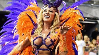 São Paulo Carnival 2018 HD  Floats amp Dancers  Brazilian Carnival  The Samba Schools Parade [upl. by Nnylannej]