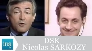 Nicolas Sarkozy vs DSK quotLes acquis sociauxquot  Archive INA [upl. by Jovitah]