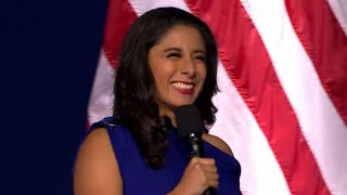 2024 Democratic National Convention  Texas Judge Lina Hidalgo full speech Aug 19 2024 [upl. by Nebur]