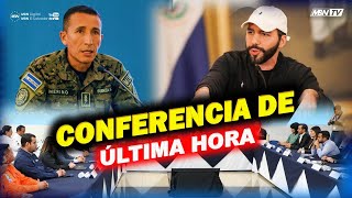 Gabinete del Presidente Nayib Bukele Brinda Conferencia de Última Hora  PlanVerano2023 [upl. by Knowles]