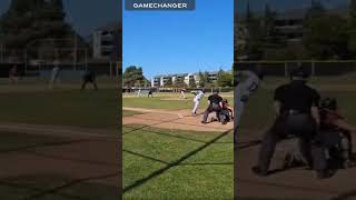 Eric Proctor EHS Jets rbi single to center field vs San Lorenzo HS [upl. by Locin]