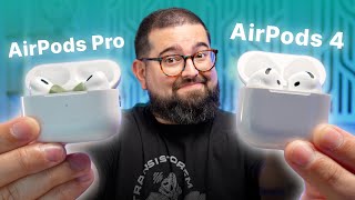 AirPods 4 vs AirPods Pro 2 Noise Cancelling  Buying Guide [upl. by Narak]