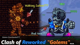 Golem in Terraria is the lamest boss in the game ─ So we fixed that by letting it walk [upl. by Liew]