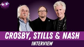 Crosby Stills amp Nash Interview on Their Legendary Classic Rock Career  CSN [upl. by Mazman]