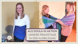 Als Doula in Aktion🤰🏼 Unsere Praxistage während der Ausbildung [upl. by Harolda778]