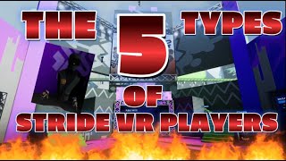 5 different types of Stride VR Multiplayer Players [upl. by Aiblis610]