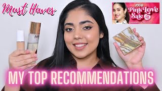 My Top Recommendations Nykaa Pink Love Sale 2024  Must Have Products Upto 50 Off [upl. by Adniled]