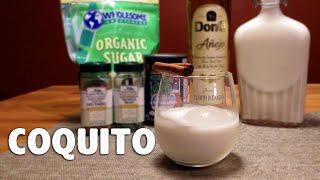 How to Make Coquito  the Homemade Puerto Rican Christmas Rum Punch Vegan Recipe [upl. by Ynad]