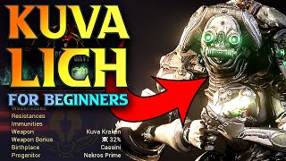 Warframe Kuva Lich Guide For BEGINNERS Guide 2024 Series [upl. by Corrie892]